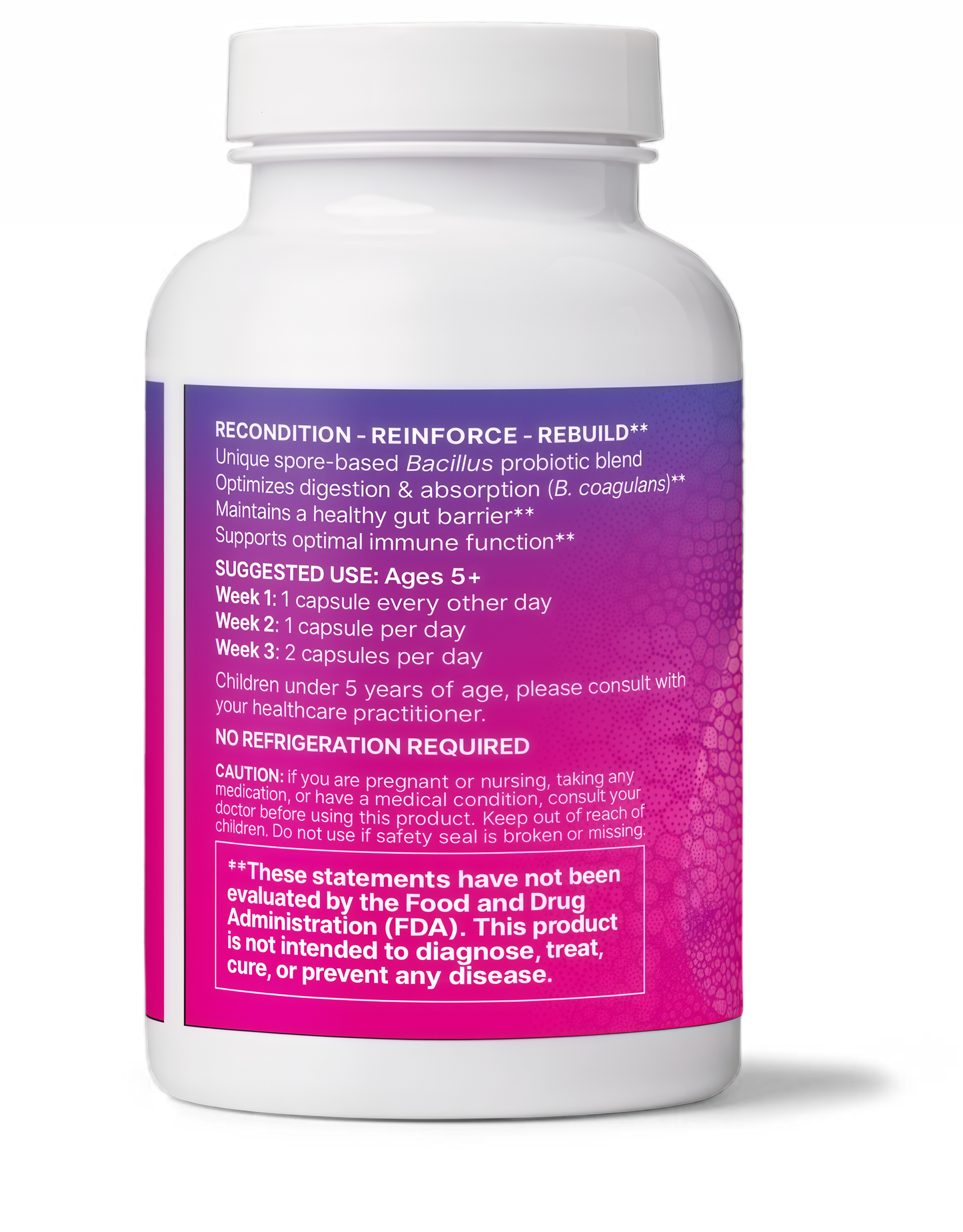 Microbiome Labs MegaSporeBiotic Probiotics for Women & Men - Spore-Based Probiotic for Gut Health & Digestive Support - Shelf-Stable, Travel-Friendly, Mens & Womens Probiotics (60 Capsules)